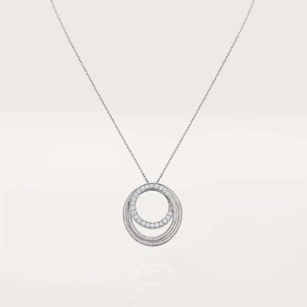 Etincelle de Cartier necklace White gold, diamonds