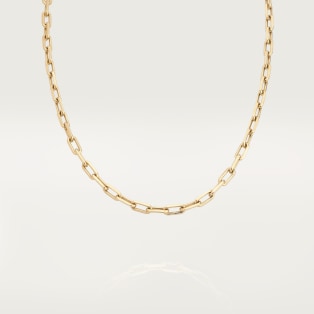 Santos de Cartier necklace, chain, medium model Yellow gold