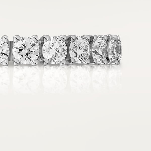 Cartier Destinée结婚对戒 铂金，钻石