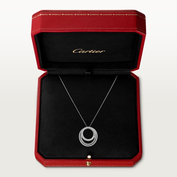 Etincelle de Cartier项链 白金，钻石
