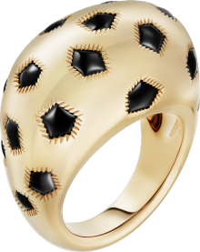 Panthère de Cartier戒指 黄金，缟玛瑙