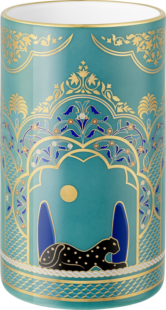 Panthère de Cartier卡地亚猎豹花瓶，小号款陶瓷