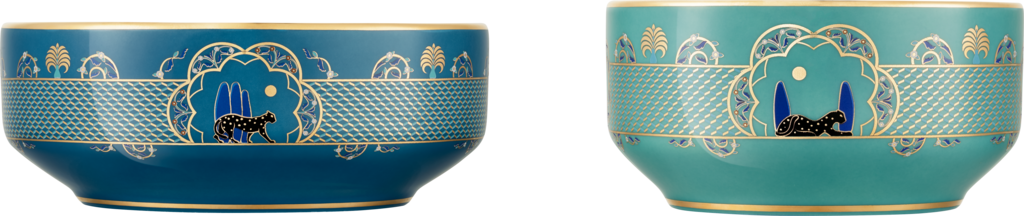 Panthère de Cartier卡地亚猎豹瓷碗两件套陶瓷