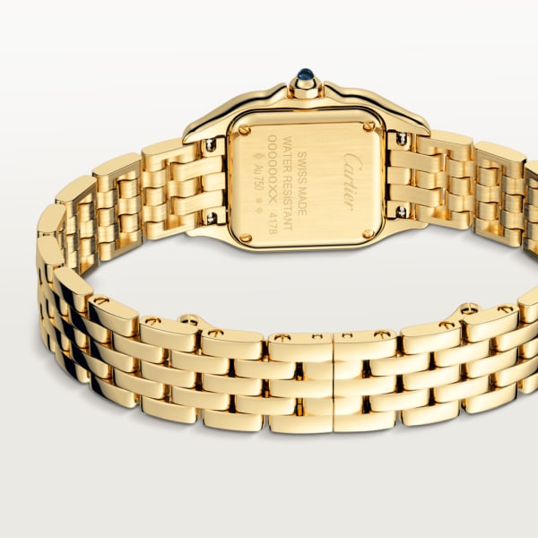 Panthère de Cartier腕表 小号表款，石英机芯，黄金