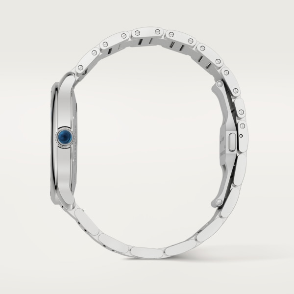 Ronde Must de Cartier系列腕表 40 毫米表款，自动上链机械机芯，精钢