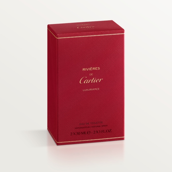 Les Nécessaires à Parfum Rivières de Cartier Luxuriance Eau de Toilette Refill Pack 2x30 ml Spray