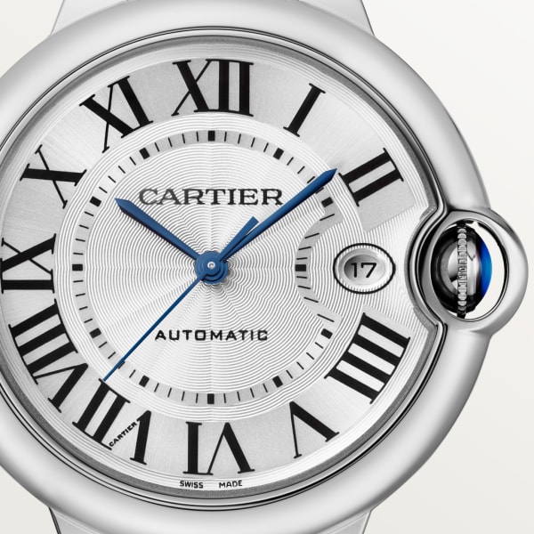 Ballon Bleu de Cartier watch 40mm, automatic movement, steel