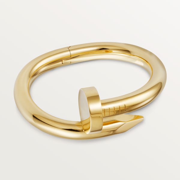 Juste un Clou bracelet, large model Yellow gold