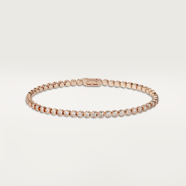 C de Cartier bracelet Rose gold, diamonds