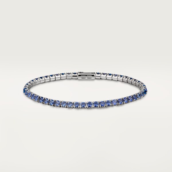 Essential Lines bracelet White gold, sapphires