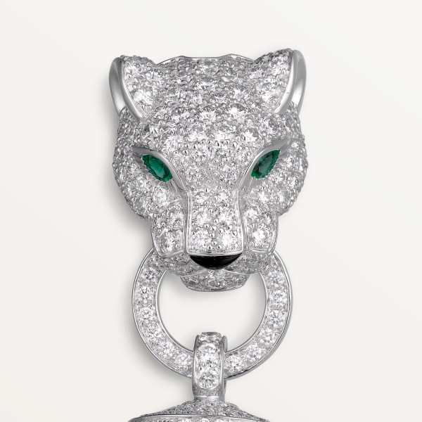 Panthère de Cartier bracelet White gold, emeralds, onyx, diamonds