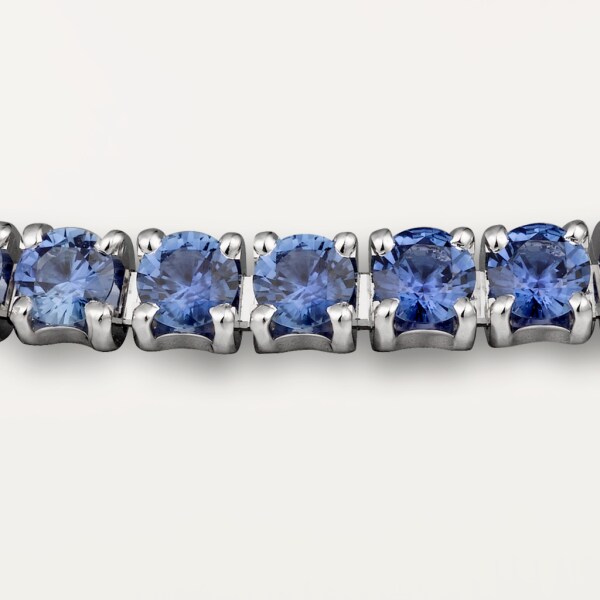 Essential Lines bracelet White gold, sapphires