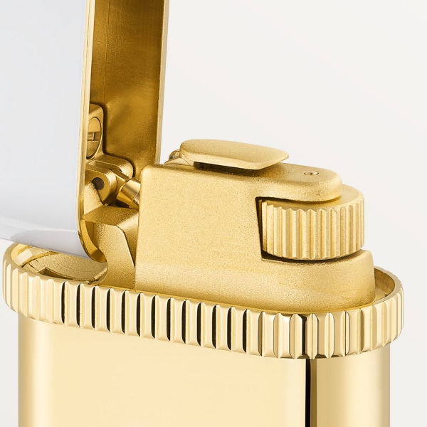 Panthère de Cartier lighter Lacquer, golden-finish metal