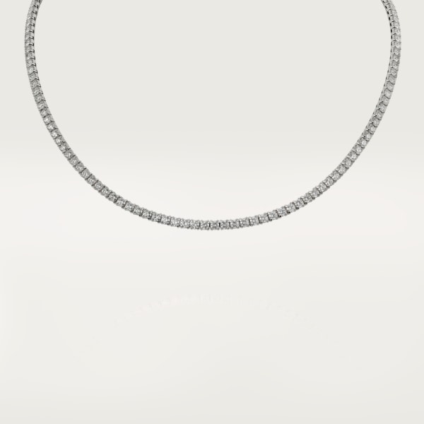 Essential Lines necklace White gold, diamonds