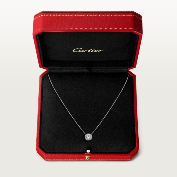 Cartier Destinée项链 白金，钻石