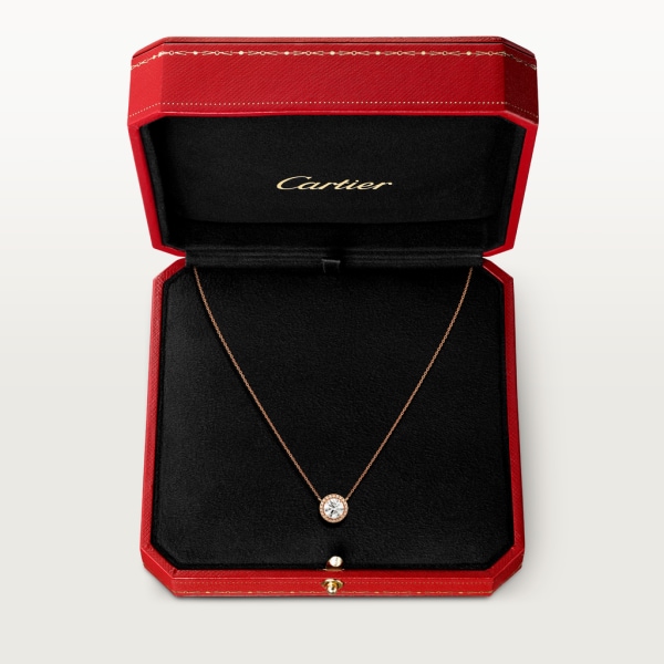 Cartier Destinée项链 玫瑰金，钻石