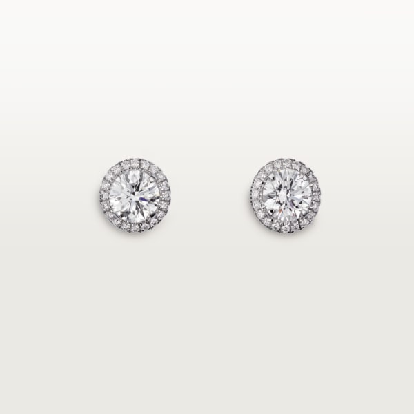 Cartier Destinée earrings White gold, diamonds