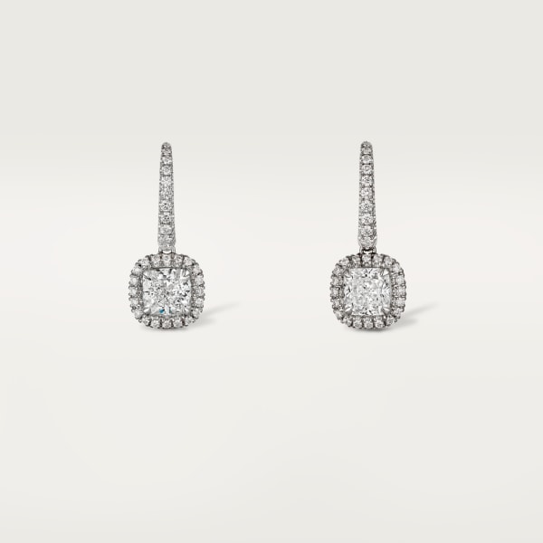 Cartier Destinée earrings White gold, diamonds