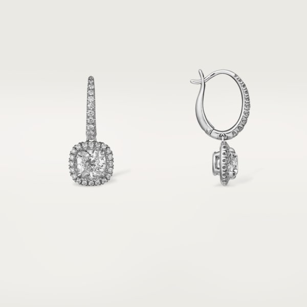 Cartier Destinée earrings White gold, diamonds