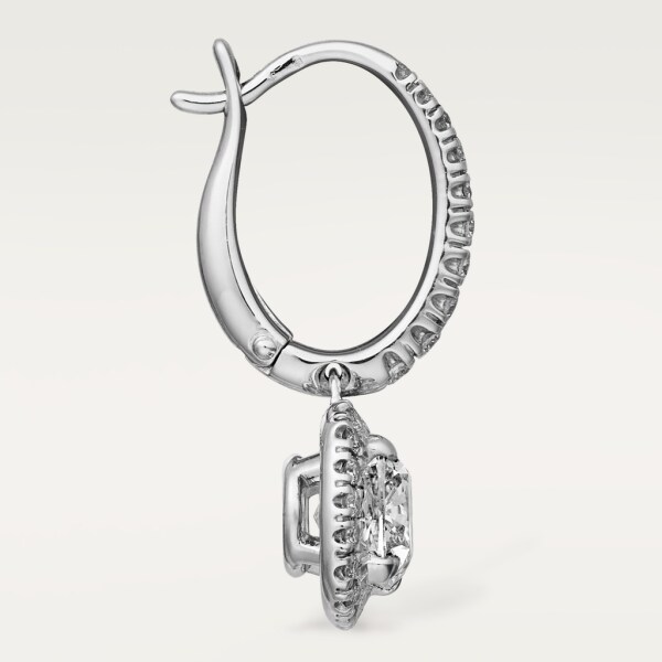 Cartier Destinée earrings White gold, diamonds