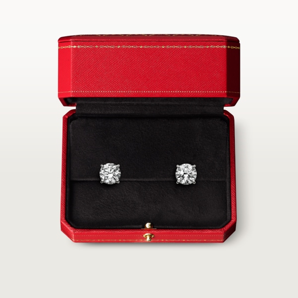 1895 earrings White gold, diamonds