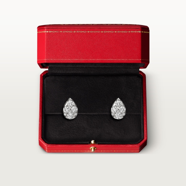 Etincelle de Cartier earrings White gold, diamonds