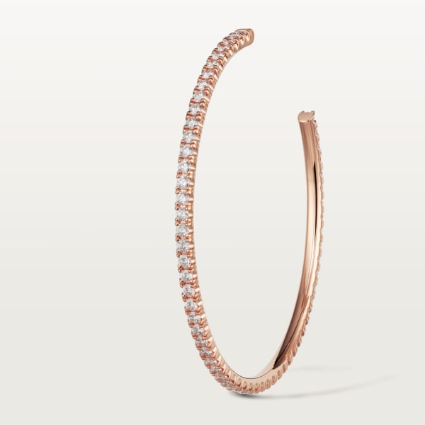 Etincelle de Cartier earrings Rose gold, diamonds