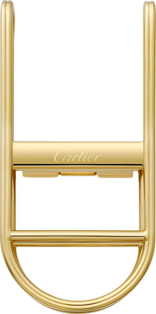 Vendôme Louis Cartier钞票夹精钢，镀金饰面金属