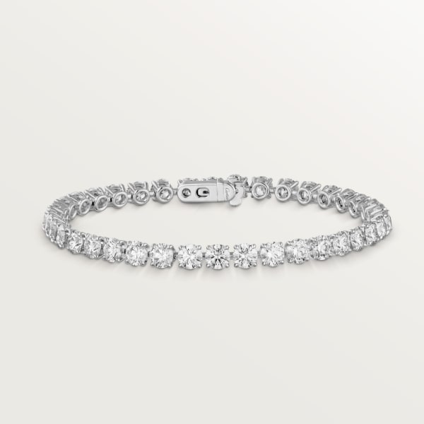 Essential Lines bracelet Platinum, diamonds