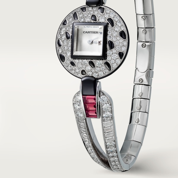 Panthère Jewellery Watches White gold, diamonds, rubies