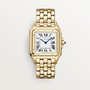 Panthère de Cartier watch Large model, quartz, yellow gold