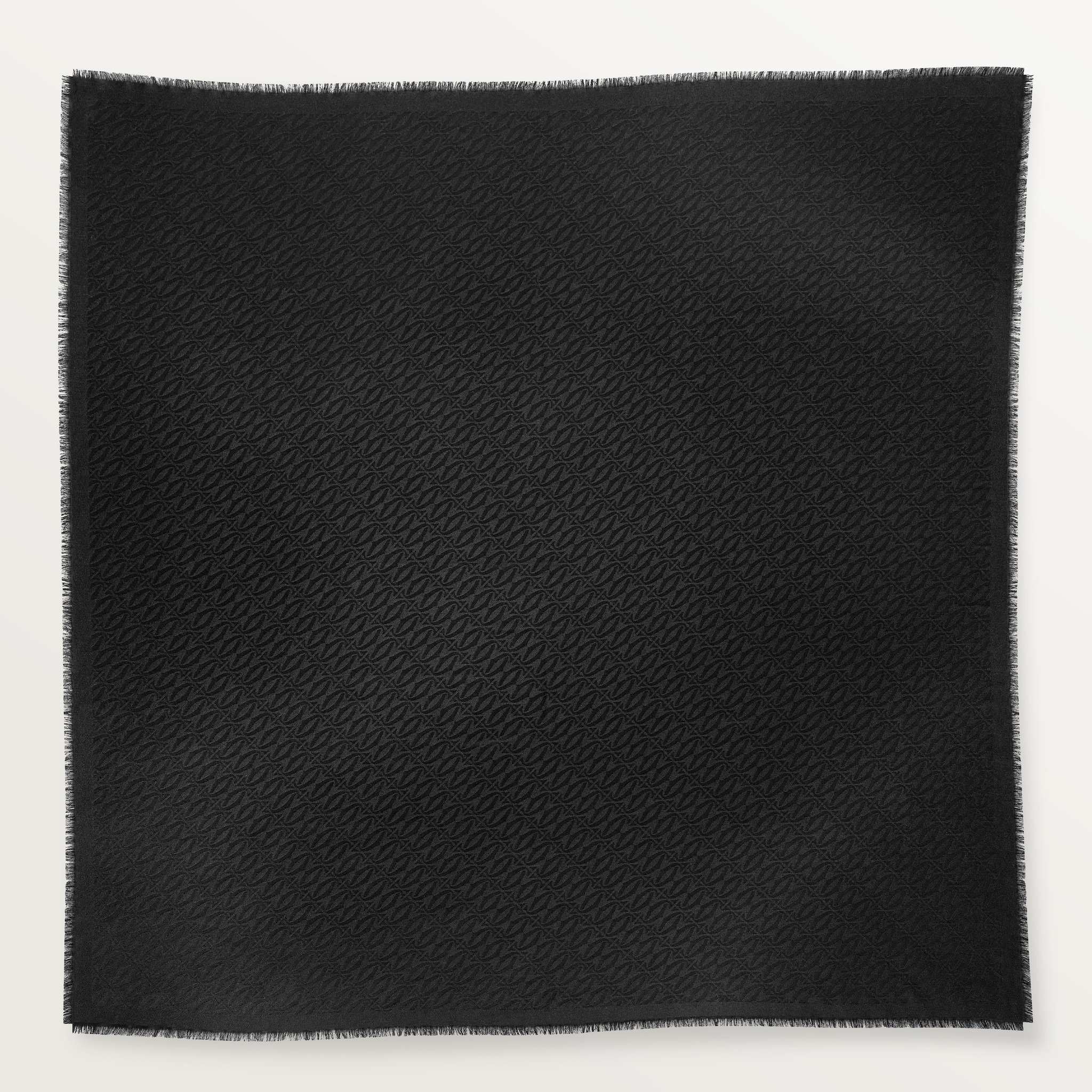 C de Cartier shawlWool and silk