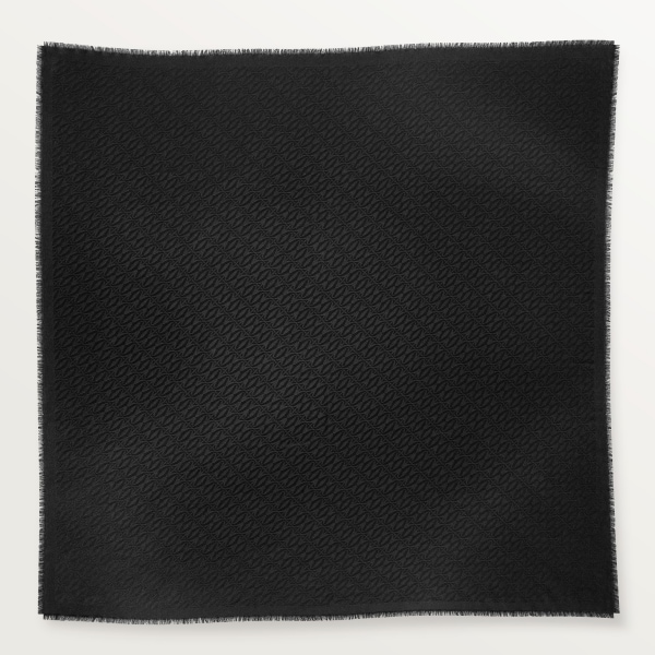 C de Cartier shawl Wool and silk
