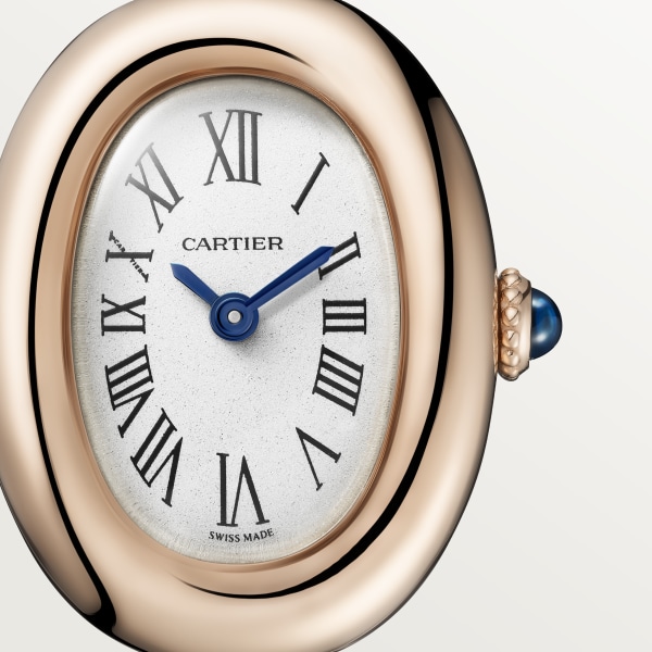 Baignoire watch (Size 16) Mini model, quartz movement, rose gold
