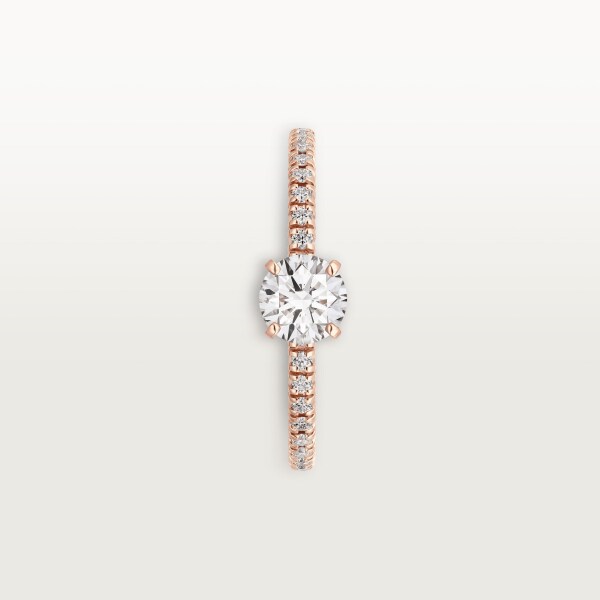 Etincelle de Cartier ring Rose gold, diamonds