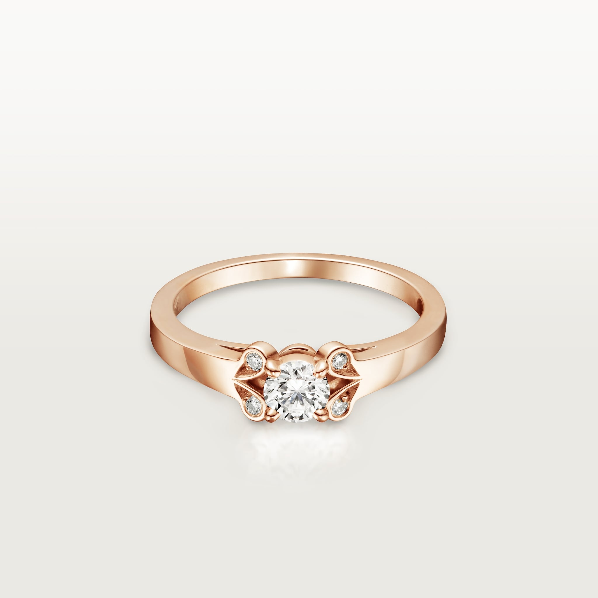 Ballerine SolitaireRose gold, diamond
