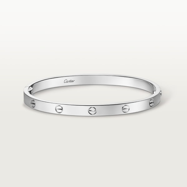 Love bracelet, medium model White gold