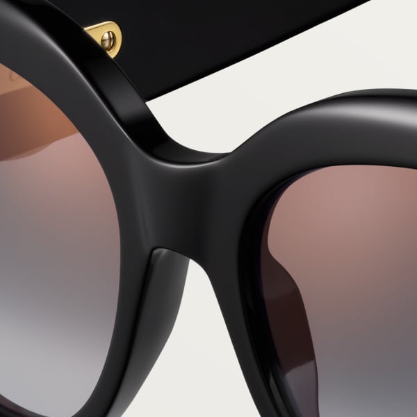 Panthère de Cartier, Sunglasses Black acetate, grey lenses