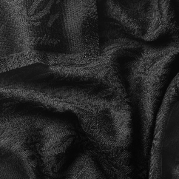 C de Cartier shawl Wool and silk