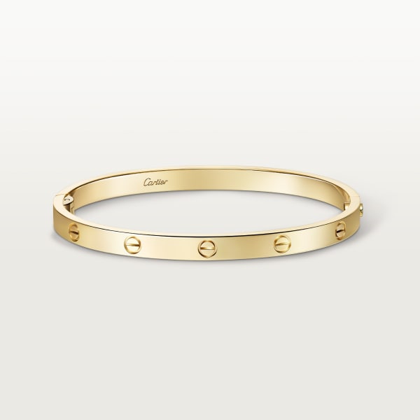 Love bracelet, medium model Yellow gold