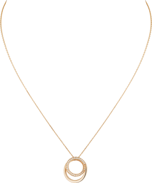 Etincelle de Cartier necklace Rose gold, diamonds