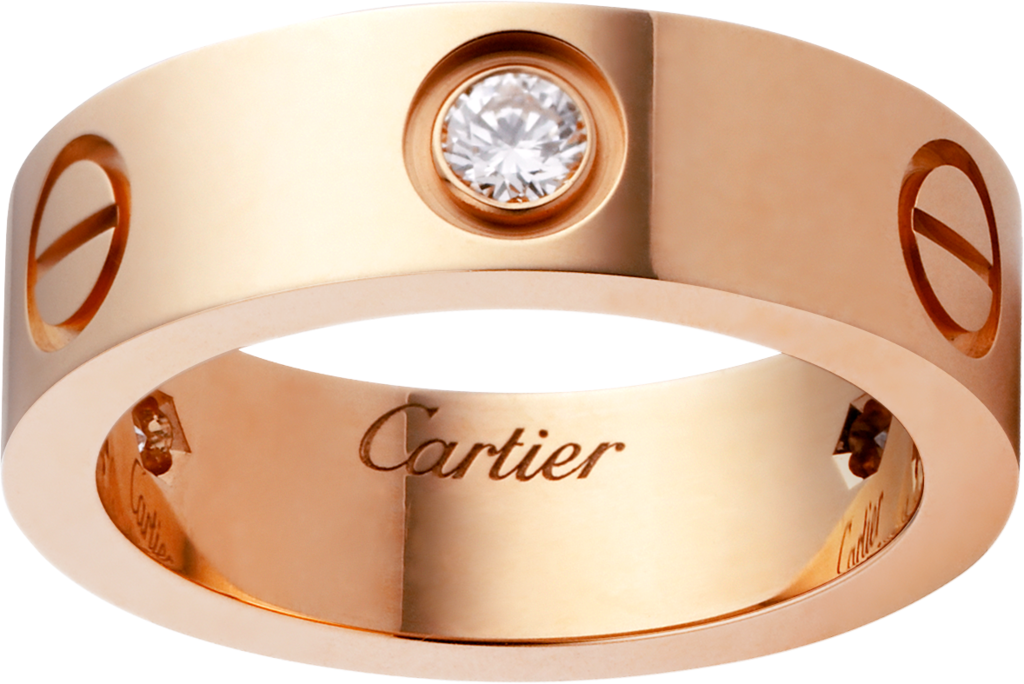 cartier trinity or love ring