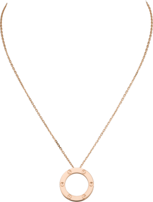 <span class='lovefont'>A </span> necklace Rose gold