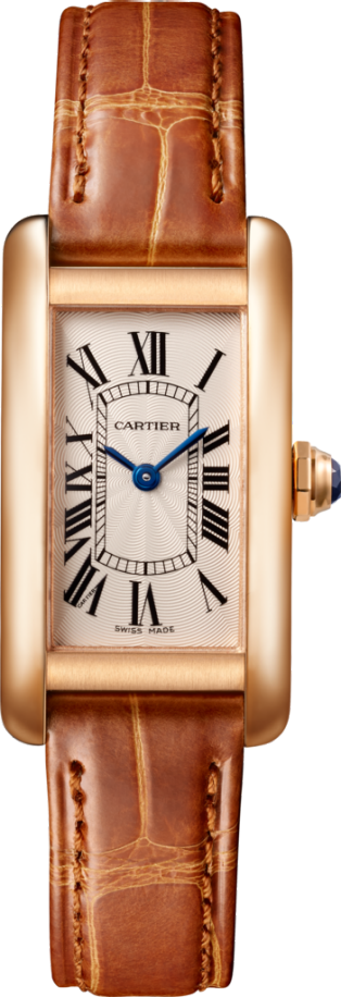 rose gold, leather - Cartier