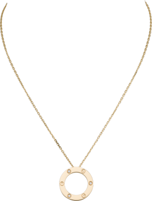 Cartier love necklace price 2025