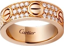 cartier ring resale