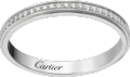 Cartier d'Amour结婚对戒 铂金，钻石