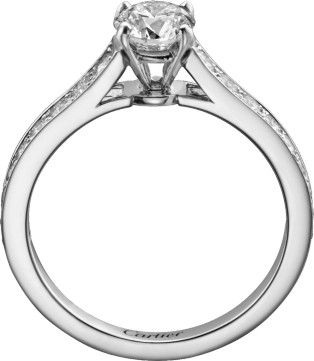 Solitaire 1895 Platinum, diamonds