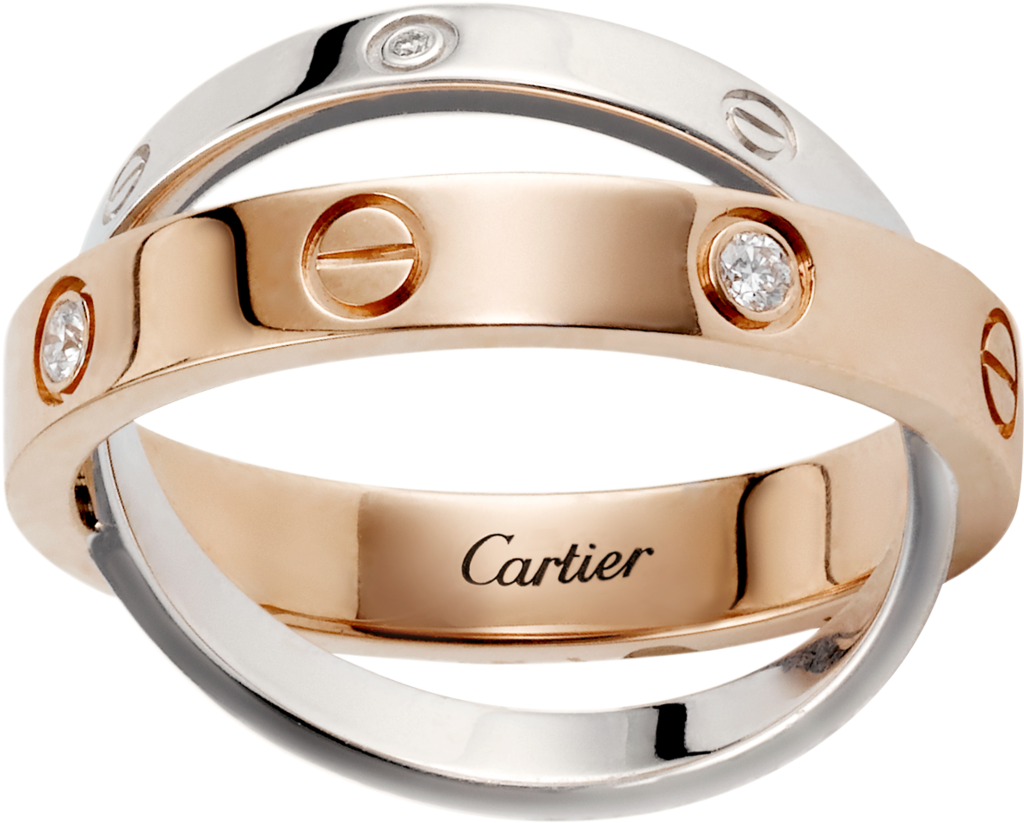 cartier white gold love ring