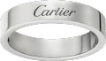 C de Cartier wedding ring Platinum